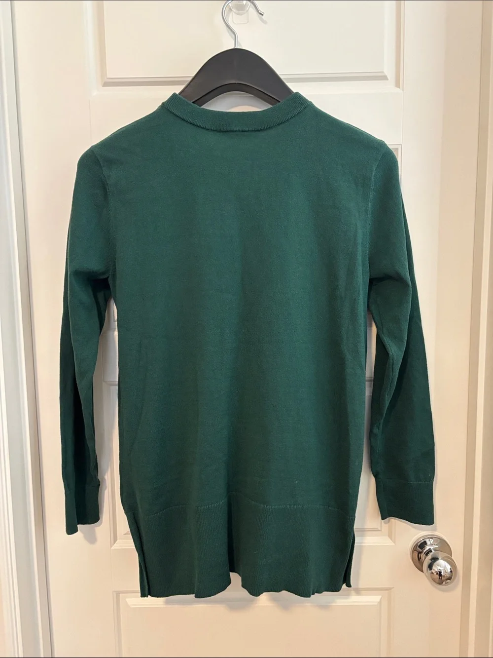 Michael Kors Dark Emerald Green Crewneck Sweater